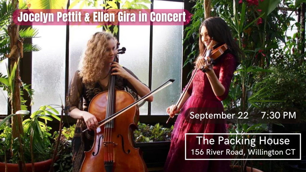 Jocelyn Pettit &amp; Ellen Gira Event Cover
