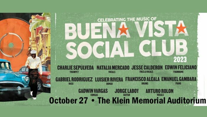 A Buena Vista Social Club Celebration Oct 27th at The Klein in Bridgeport