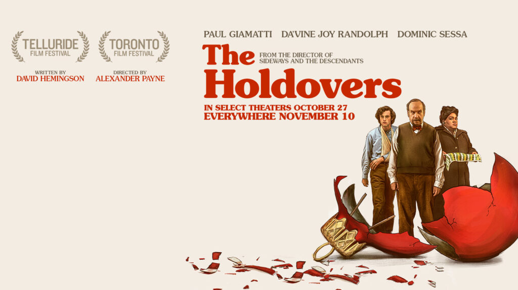 The Holdovers Banner Movie poster